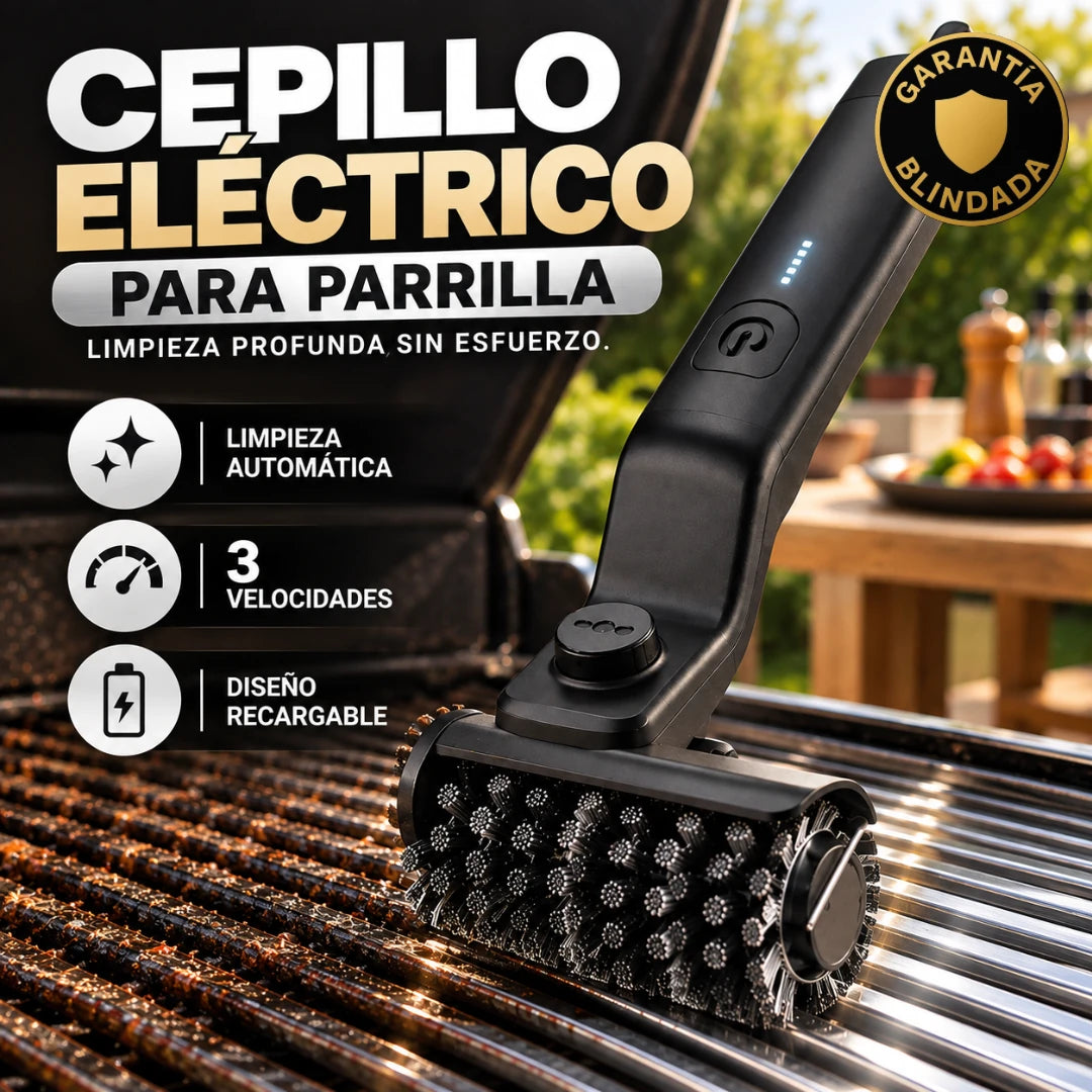 Cepillo Eléctrico Parrilla