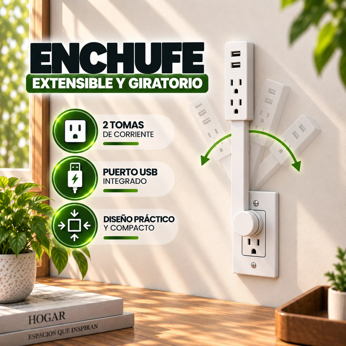 Enchufe Extensible