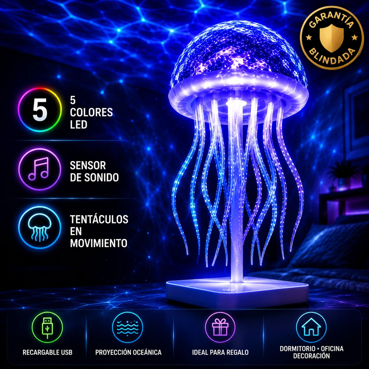 Lámpara Medusa