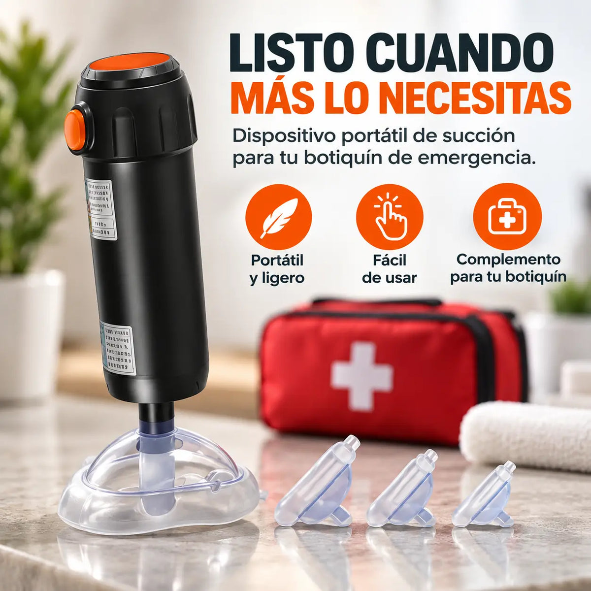 Dispositivo Anti-Atragantamiento Portátil Protege a Tu Familia en 30 Segundos