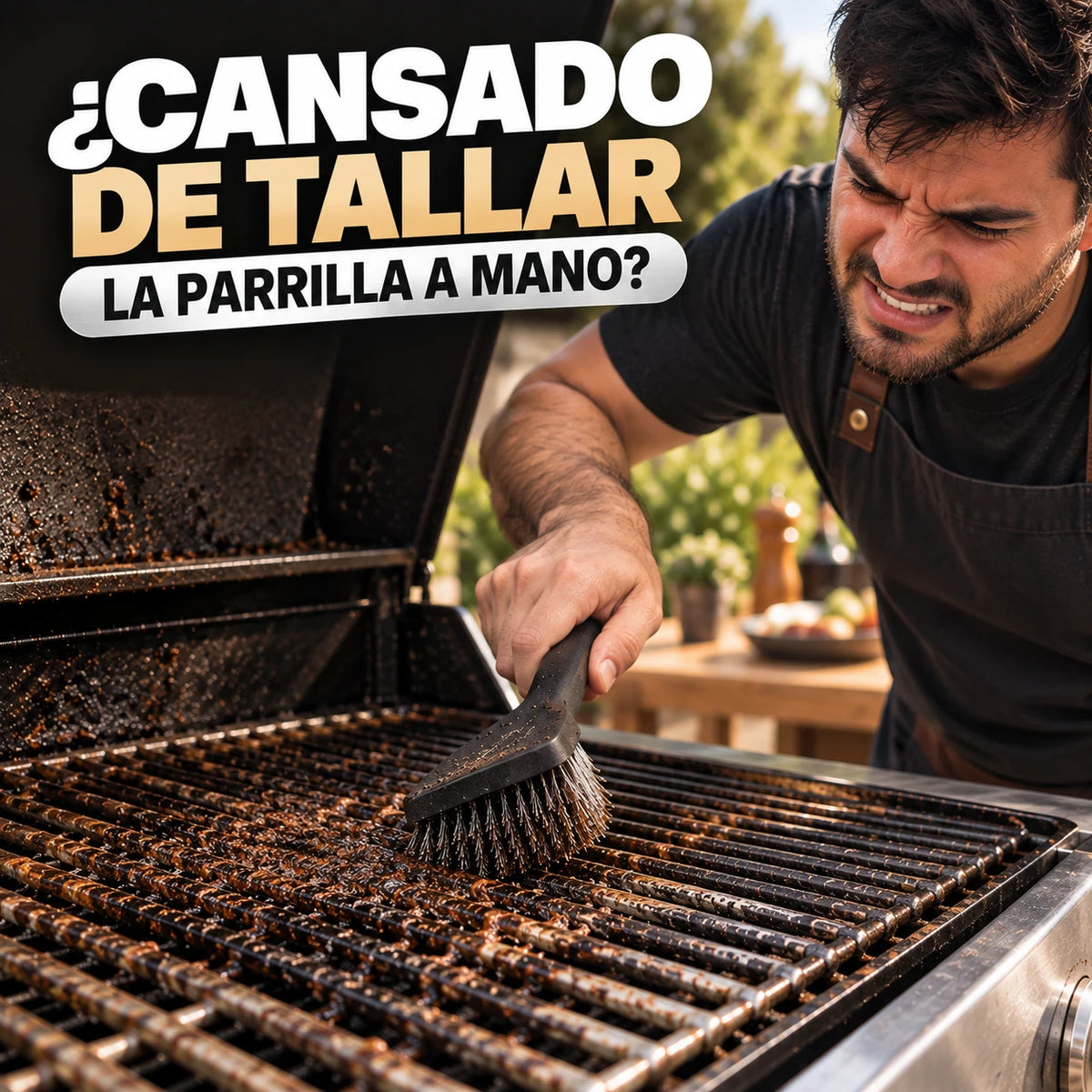 Cepillo Eléctrico Parrilla