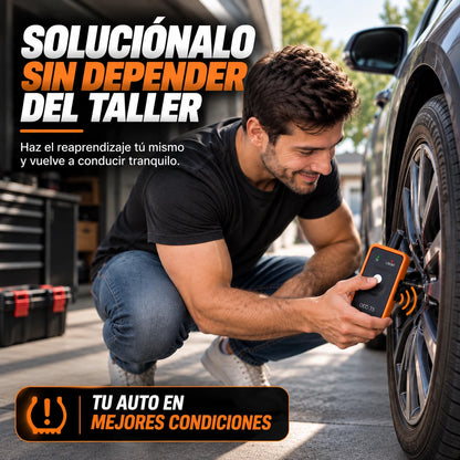 Calibrador Programador de Sensores TPMS EL-50448 — Reset de Presión de Llantas en Segundos