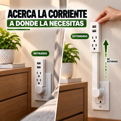 Enchufe Extensible