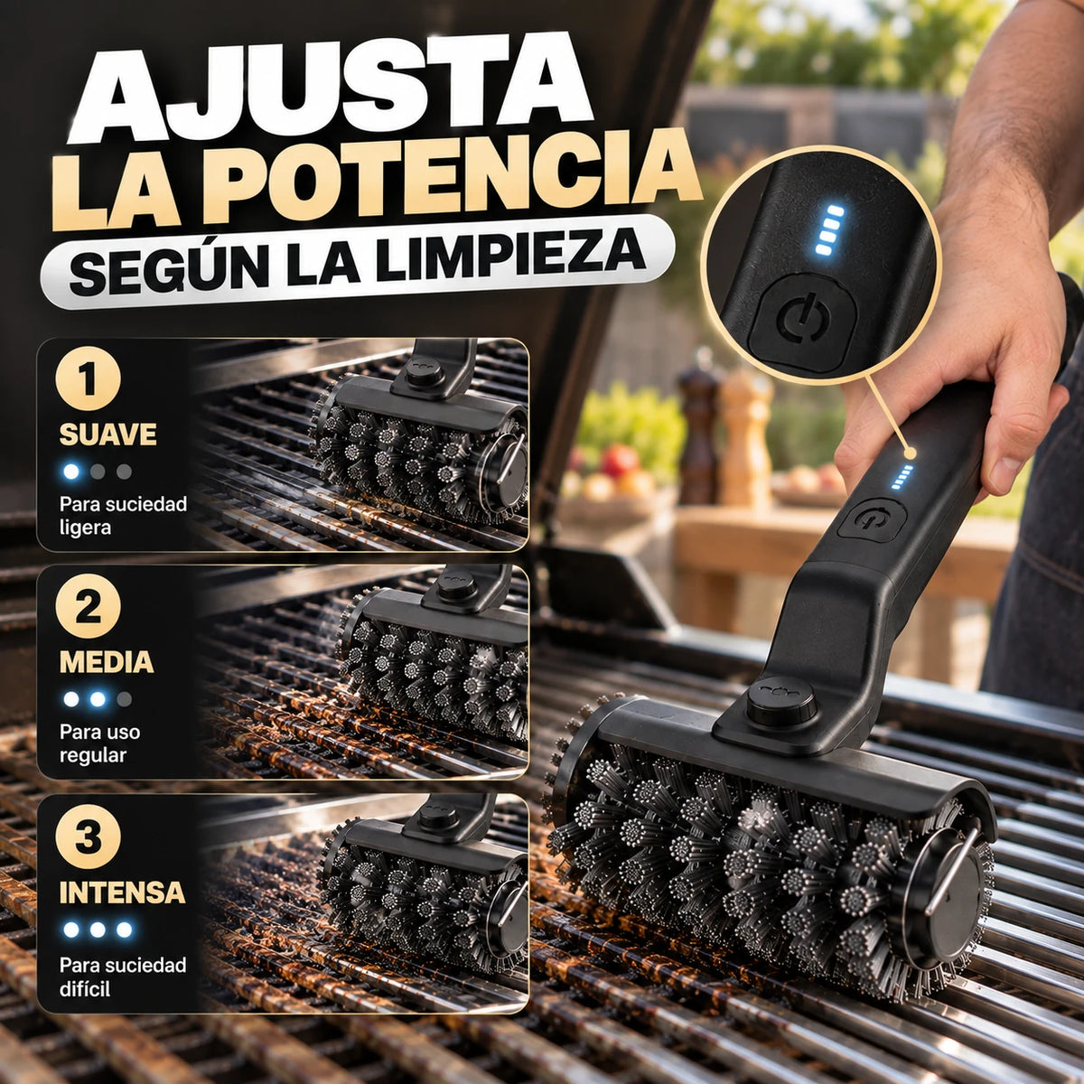 Cepillo Eléctrico Parrilla
