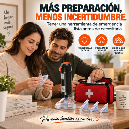 Dispositivo Anti-Atragantamiento Portátil Protege a Tu Familia en 30 Segundos