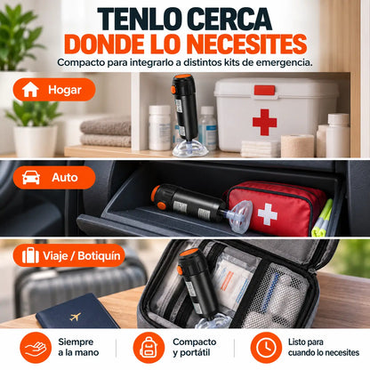 Dispositivo Anti-Atragantamiento Portátil Protege a Tu Familia en 30 Segundos