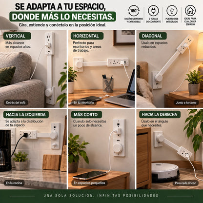 Enchufe Extensible