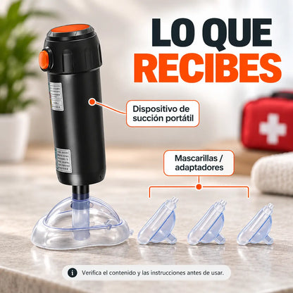 Dispositivo Anti-Atragantamiento Portátil Protege a Tu Familia en 30 Segundos
