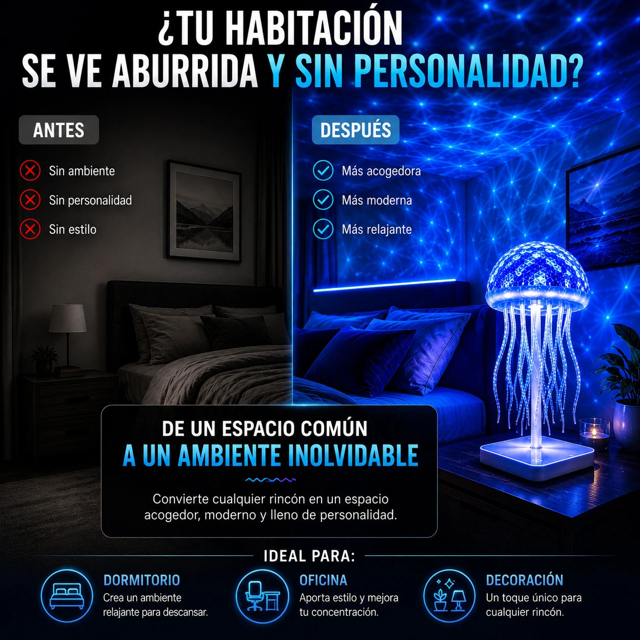 Lámpara Medusa