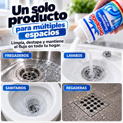 🎁4x1 Destapacaños en Polvo Exprés Potente (Paga 1, Recibe 4)