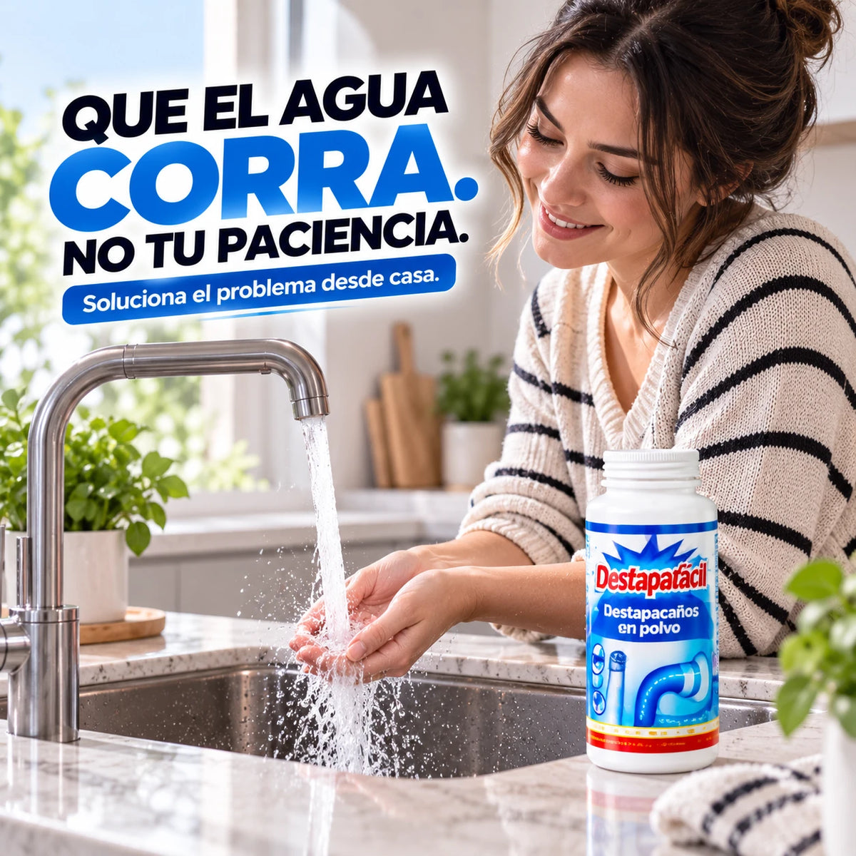 🎁4x1 Destapacaños en Polvo Exprés Potente (Paga 1, Recibe 4)