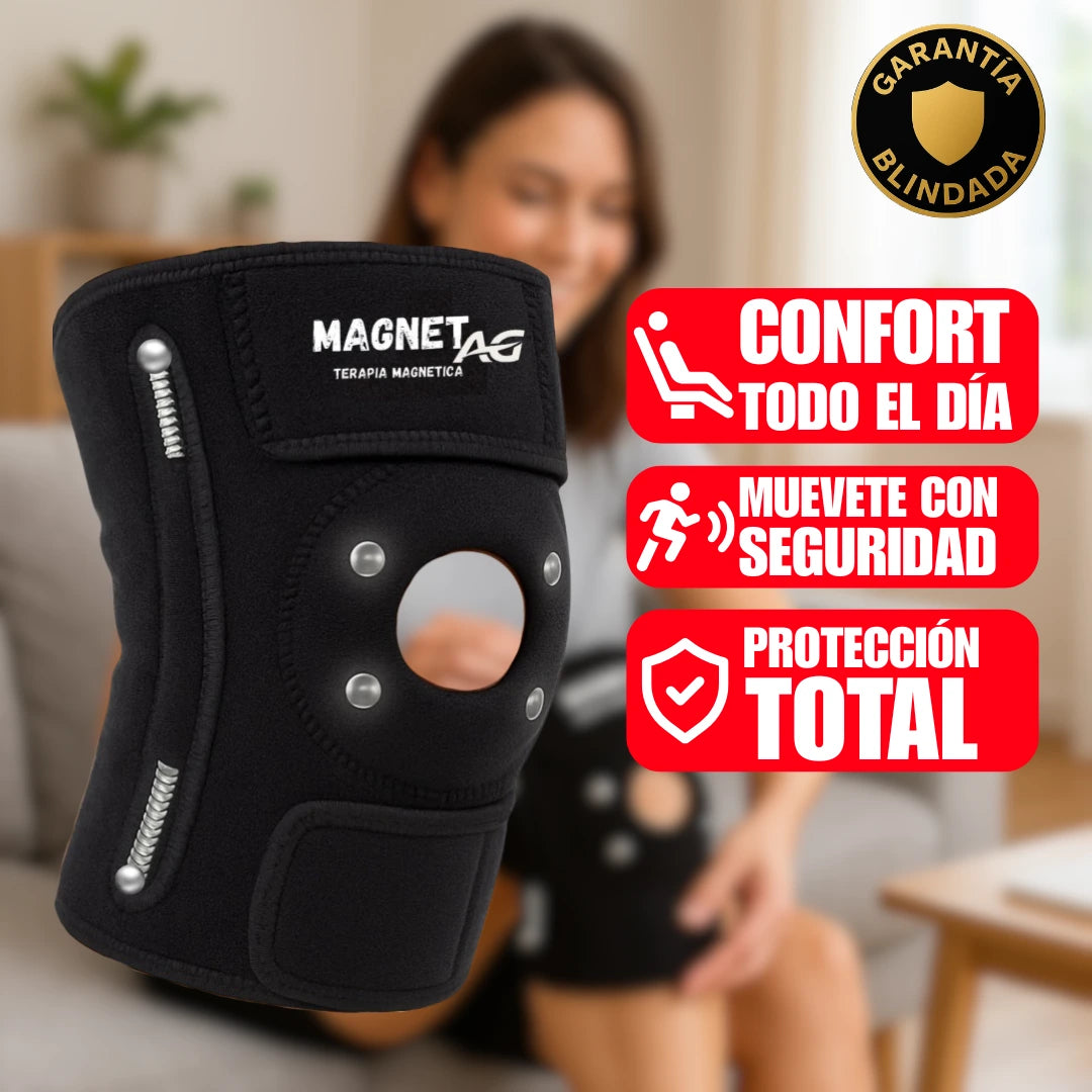 Pack 2 Rodilleras Magnética Ortopédica con Biomagnetismos Unitalla