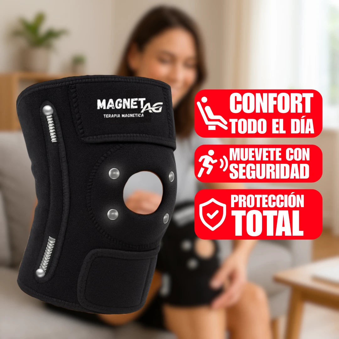 Pack 2 Rodilleras Magnética Ortopédica con Biomagnetismos Unitalla