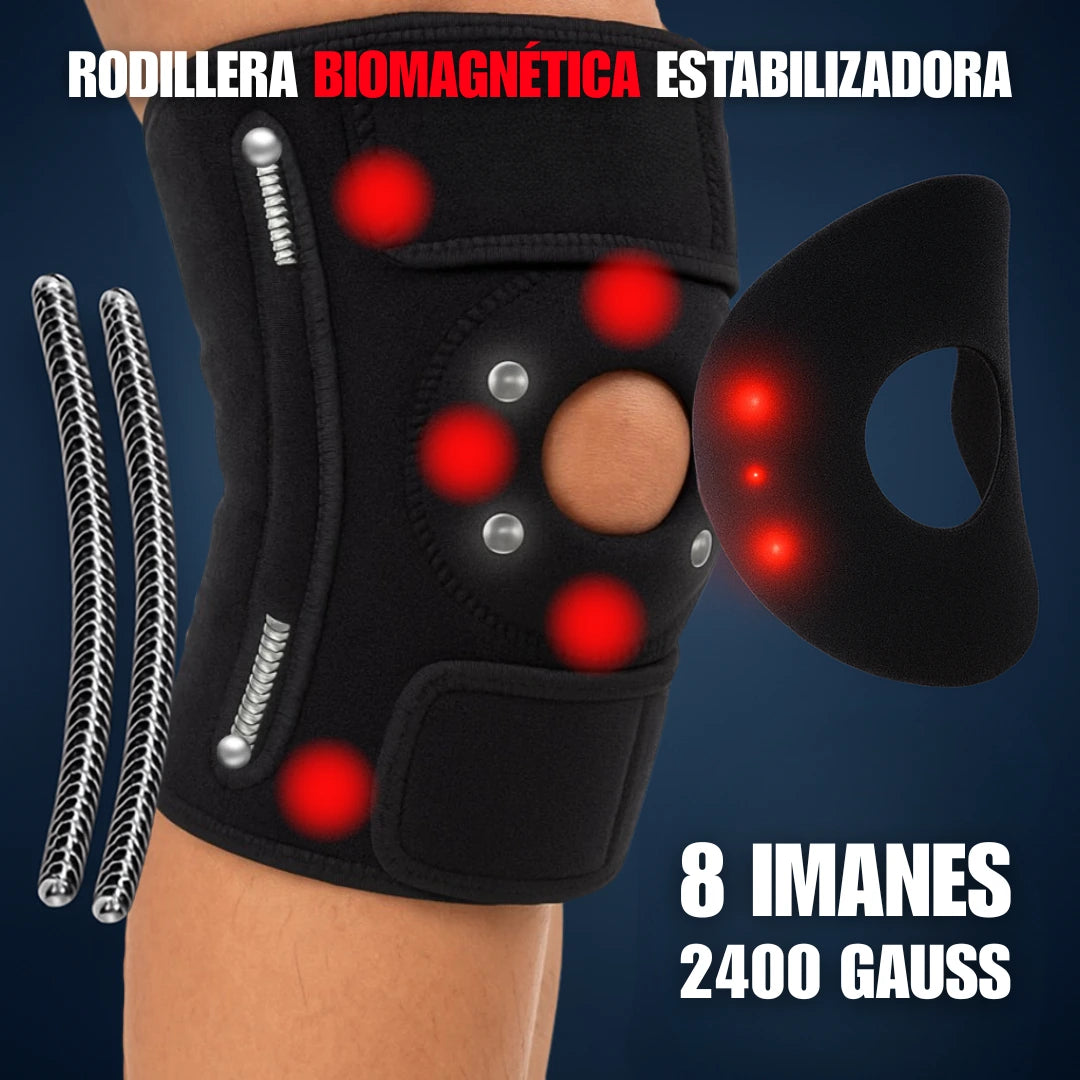 Pack 2 Rodilleras Magnética Ortopédica con Biomagnetismos Unitalla