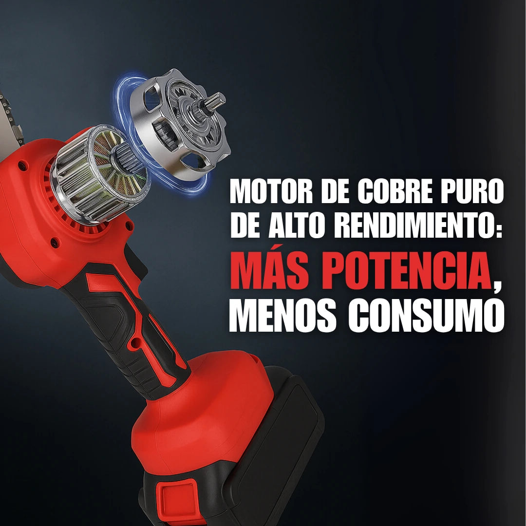 Motosierra Portátil Inalámbrica para Poda y Corte Preciso