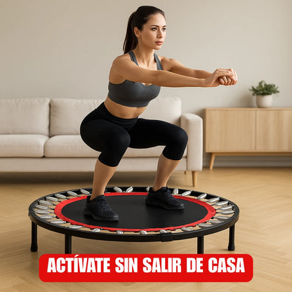 Trampolín Fitness Profesional (Incluye Rutina Principiantes y Dieta Personalizada)