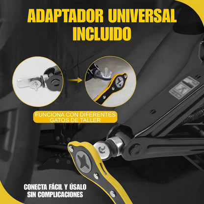 Llave para Gato de Auto Herramienta de Emergencia Seguridad y Rapidez