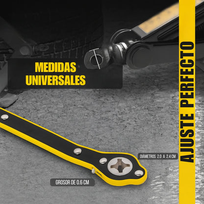 Llave para Gato de Auto Herramienta de Emergencia Seguridad y Rapidez