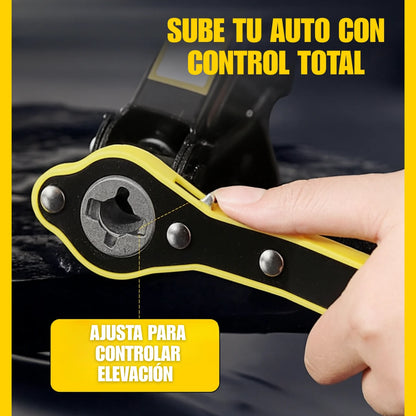 Llave para Gato de Auto Herramienta de Emergencia Seguridad y Rapidez