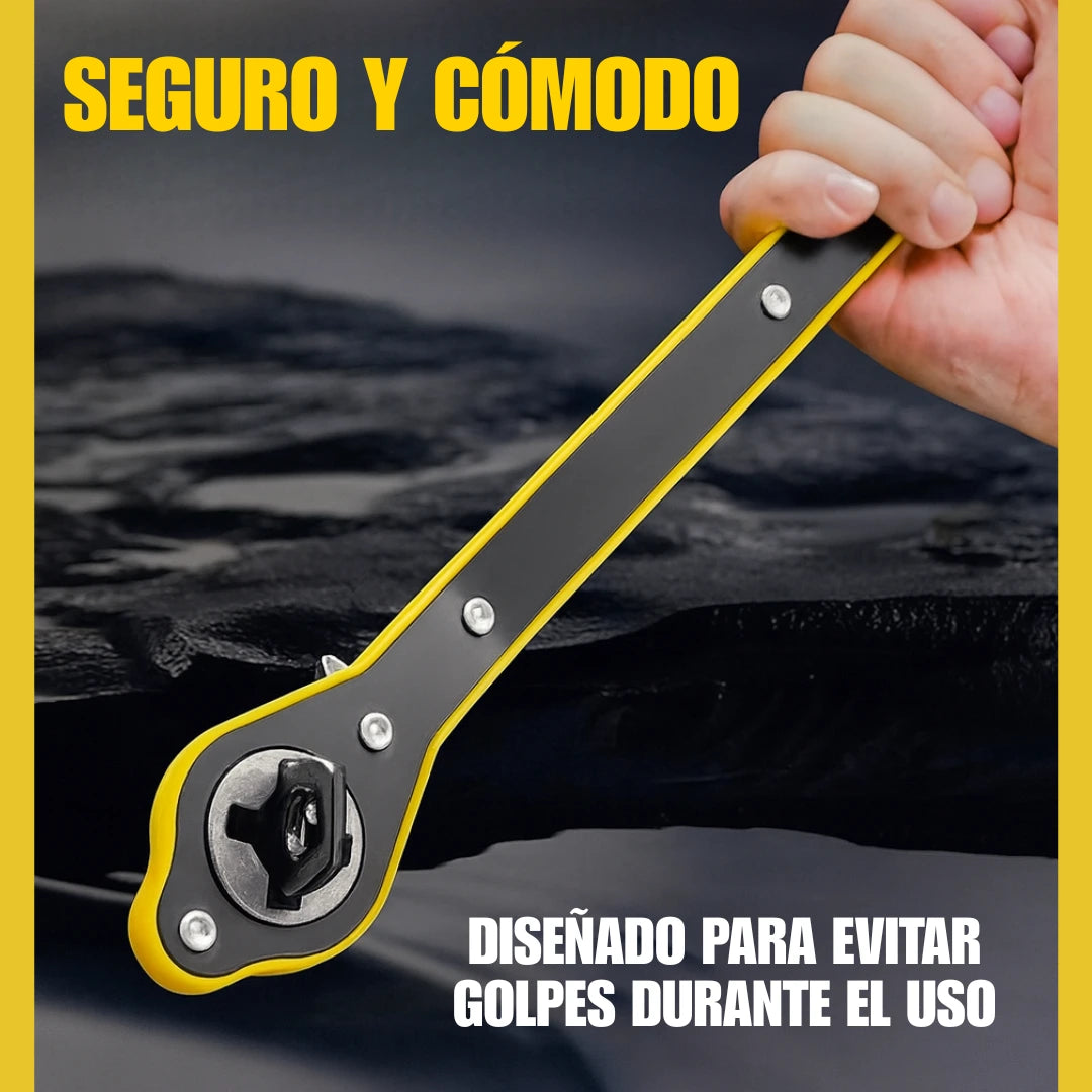 Llave para Gato de Auto Herramienta de Emergencia Seguridad y Rapidez