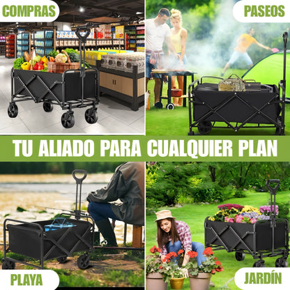 Carrito de Carga Plegable Multiusos