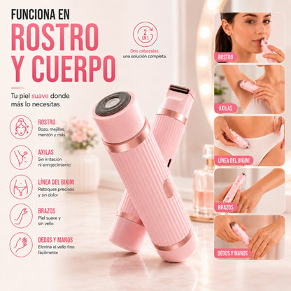 Depiladora 2 en 1
