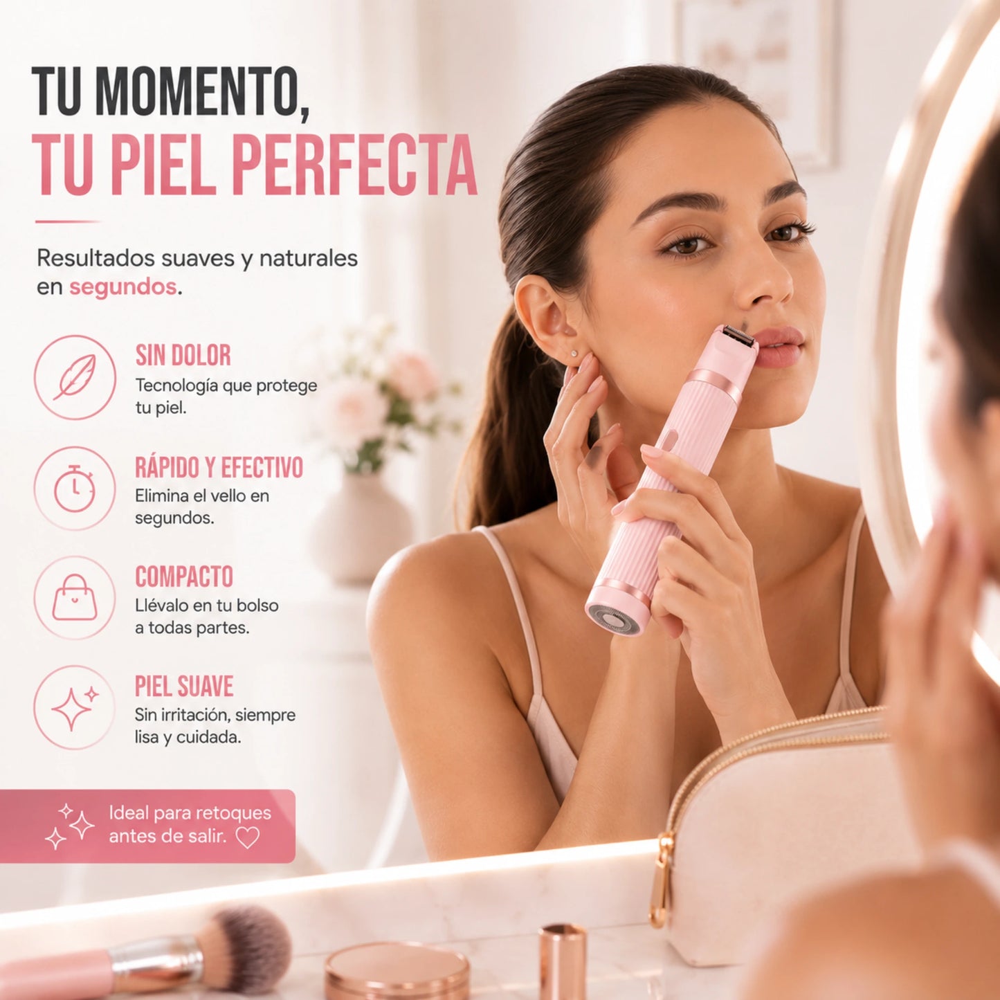 Depiladora 2 en 1