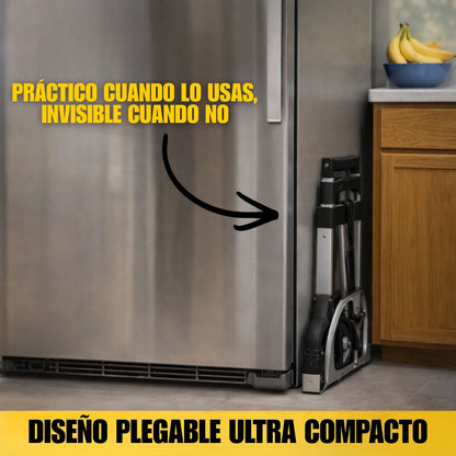 Diablito Carrito de Carga Plegable Portátil de Acero hasta 75kg