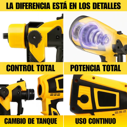 Máquina Pulverizadora de Pintura Inalámbrica
