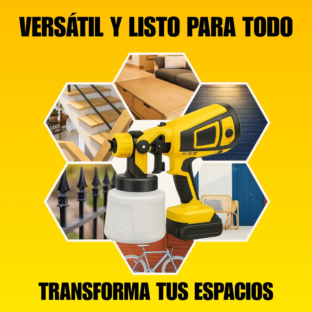 Máquina Pulverizadora de Pintura Inalámbrica