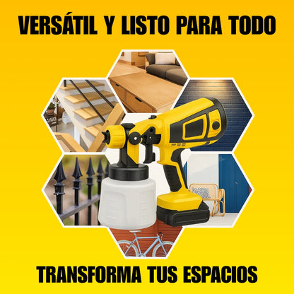 Máquina Pulverizadora de Pintura Inalámbrica