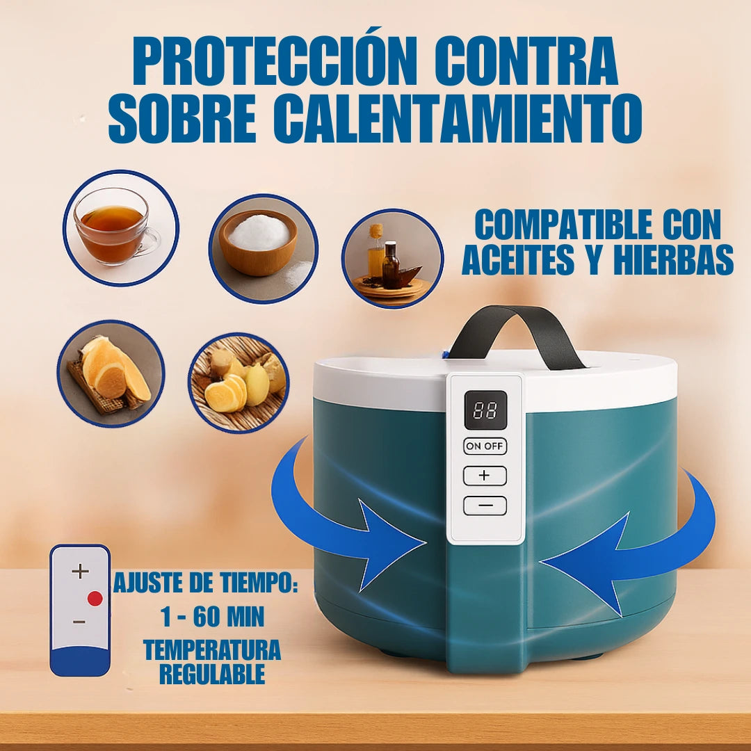 Sauna Portátil Antiestrés para Eliminar Toxinas y Dolor Muscular