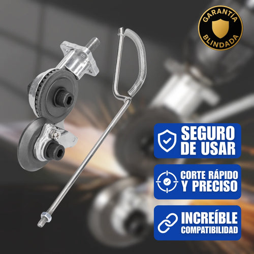 Adaptador de Taladro para Cortar Metales y Placas Fácilmente