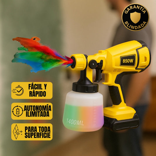 Máquina Pulverizadora de Pintura Inalámbrica