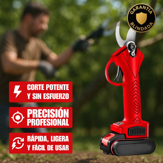 Tijera Profesional Eléctrica Inalámbrica para Poda y Corte