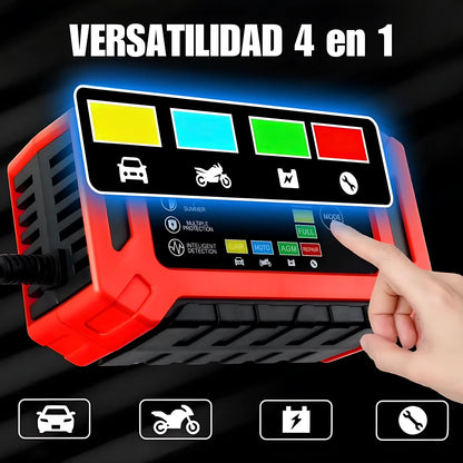 Cargador Inteligente de Batería Multivehículo Universal