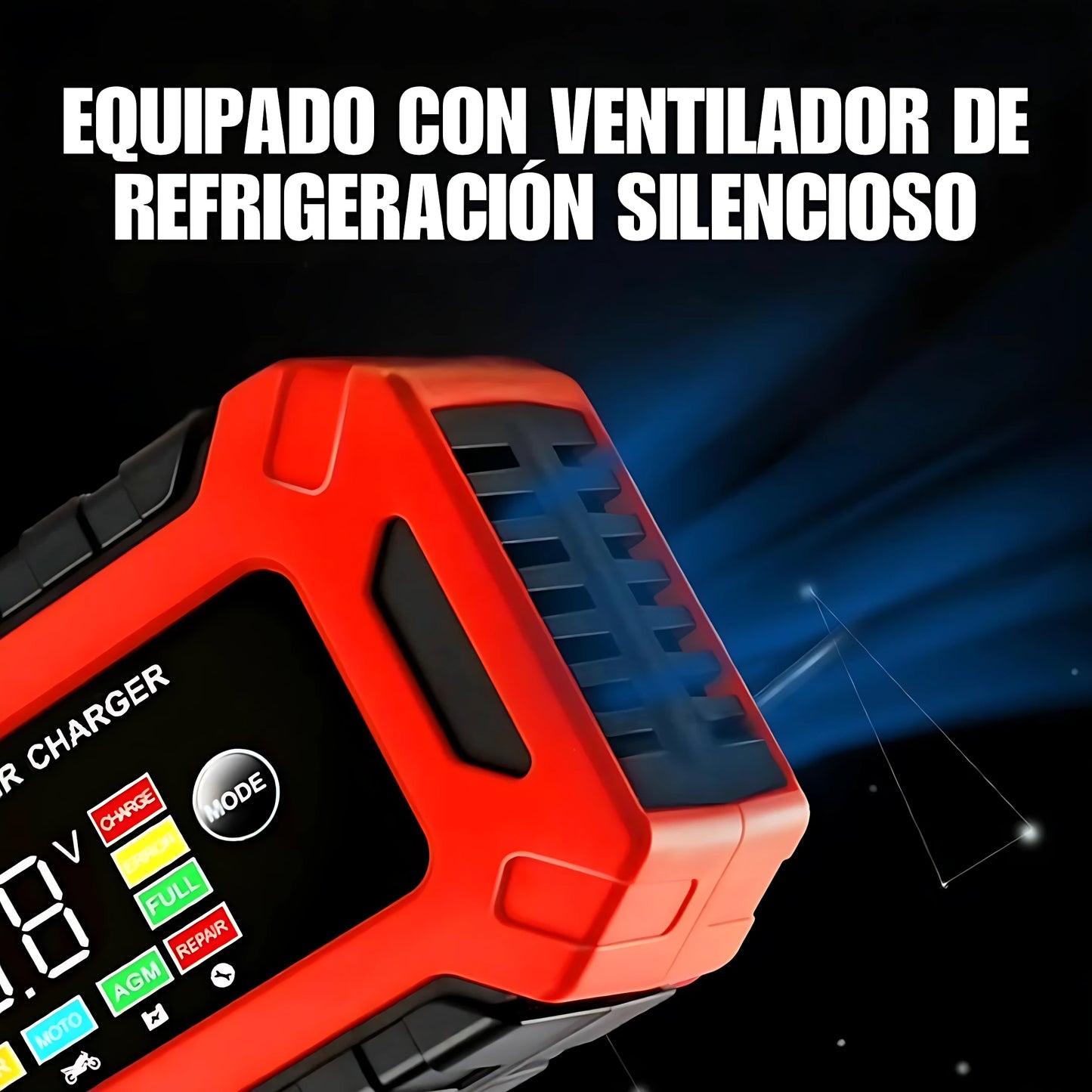 Cargador Inteligente de Batería Multivehículo Universal